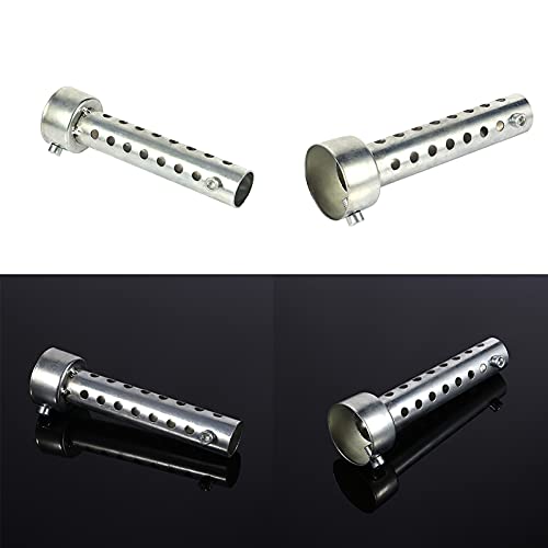 Geluid Eliminator, Universele Motor Uitlaat Can DB Killer Muffler Baffle Plaats 42Mm, Zilver (42mm)