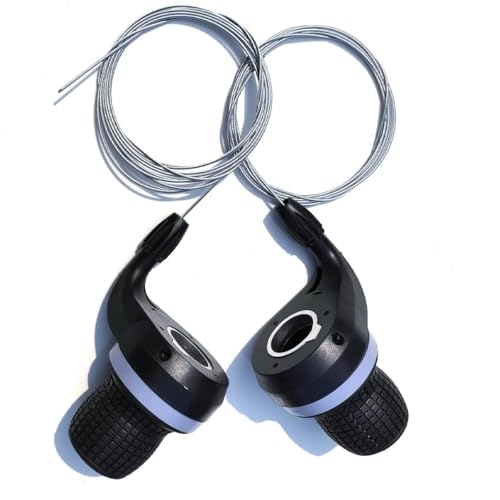 Sea 1 Pair 3x6 Speed Fiets Shifter Twist Shifter Lever Mountain 18 Speed Shift Grip voor Mountainbike