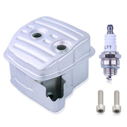 Silencer set met schroeven voor kettingzagen Stihl MS231 MS231C MS251 MS251C vervangt 1143 140 0651