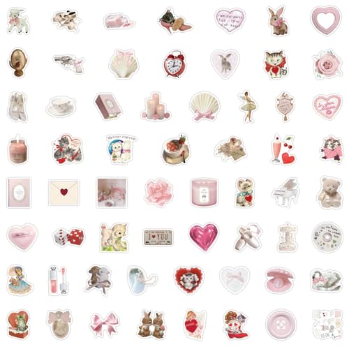 Coquette 100 stuks Sticker Set voor tieners Volwassenen Waterdicht Vinyl voor automotor Fiets Skateboard Snowboard Bagage Laptop Koffer Helm Motorfiets Computer 5