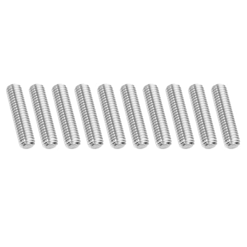 3/8"-16 UNC Full Threaded Stainless Steel 304, 10 stuks Lange rechter draad Schroef voor Bolts Ankerklemmen Haak U Bolts