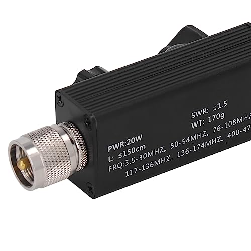 QRP Shortwave Antenna Portable Low Standing Wave HF Full Band Tuned Antenna voor Indoor Outdoor 5