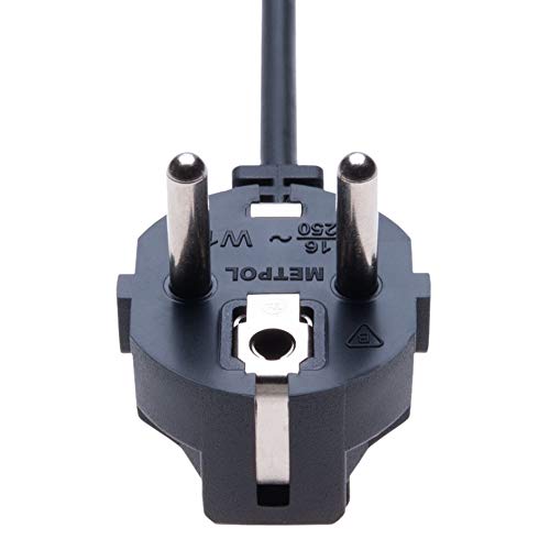 Kabel van de voeding 3 Pin AC Wandkabel C5 Cloverleaf Kabel Compatibel met LG TV 40LF6300 3