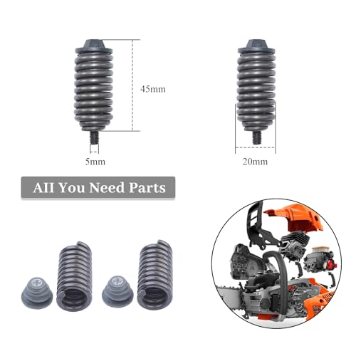 Anti-Vibratie AV Mount Buffer Spring Set voor Husqvarna 362 365 371 371XP 372 372XP kettingzaag 503 63 75-02/503 89 56-01