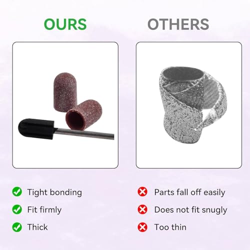 10 st. Nagelgewogen hoofd Grinding Grinding Hood Polisher Sand Manicure ,2 Kinds [13*19], Pedicure Tool Cutter & Foot Care Accessoires 4