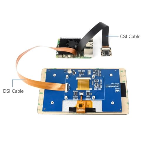 Zee 200mm DSI-kabel FPC-kabel 22Pin tot 15Pin flexibele kabel voor Raspberry Pi5 voor DSI-weergave 5