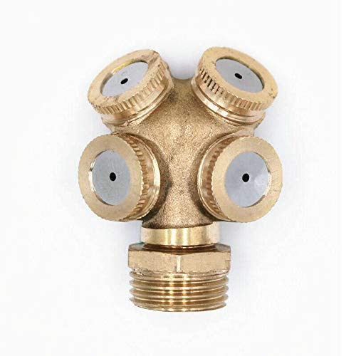 Spray Misting Nozzle, Garden Sprayer Past Atomizing Irrigatie 1/2 Inch Water Slang