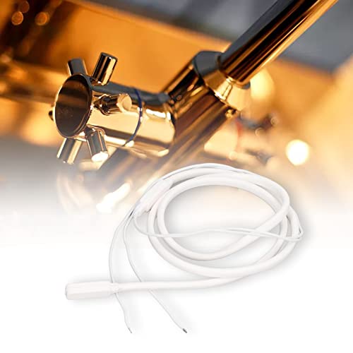 Verwarmingskabel voor leidingen, verwarmingsleiding, waterleiding, 1 m, siliconenrubber, elektrisch, waterdicht, vorstbescherming, AC 220 V, 40 W, Standaard 4