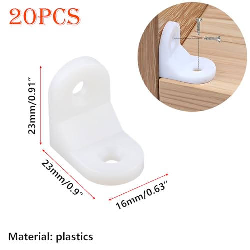 20st hoeksteun voor kastdeur planken