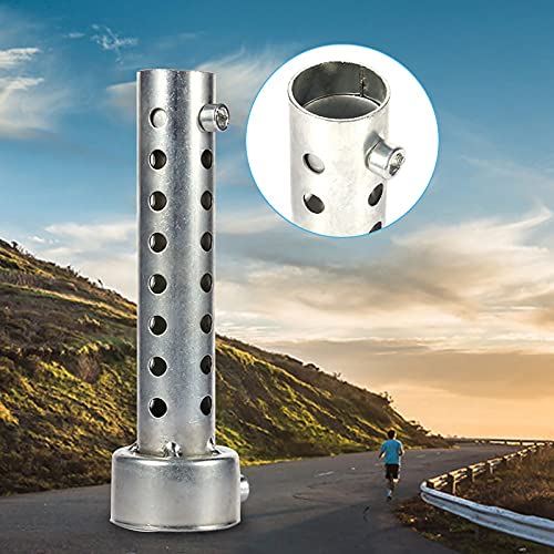 Geluid Eliminator, Universele Motor Uitlaat Can DB Killer Muffler Baffle Plaats 42Mm, Zilver (42mm) 3