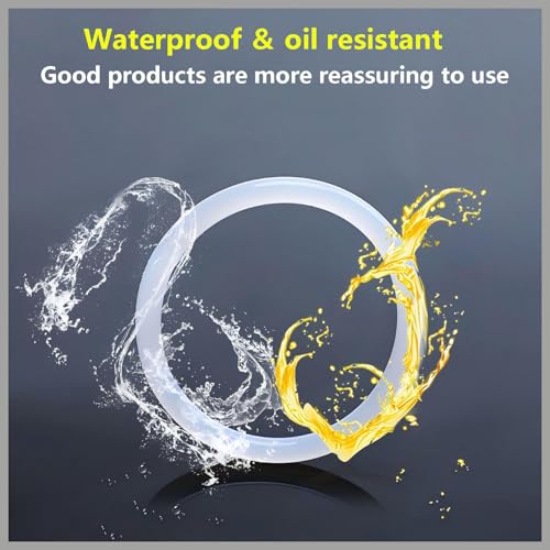 20 st Siliconen O-ringen, 8mm OD, 2mm dik, Afdichtingen, Afdichtingen, Siliconen Afdichtingen voor algemene reparaties 4