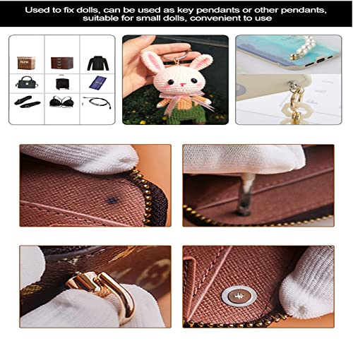 10Stuks Messing Rivet Studs Schroef, Lederen Craft Rivets, Terug Ronde Ring Head Leathercraft Onderdelen 5