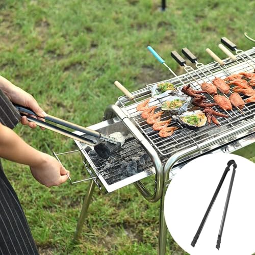 BBQ Charcoal Clip, Multifunctionele metalen BBQ Clip Tang Klem voor Vuilnis Houtskool Serveergereedschap Houtskool Tang Klem 5