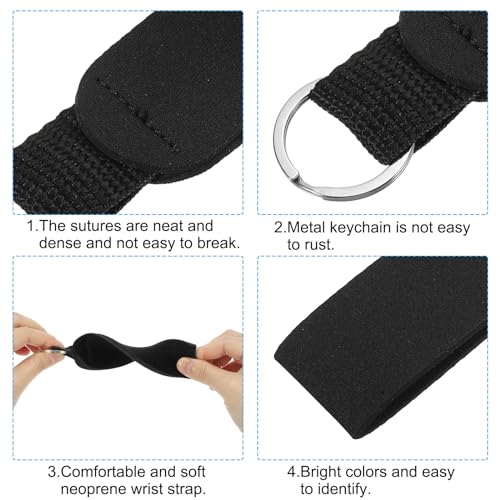 Zwevende Neopreen sleutelhanger, waterdichte drijvende sleutelhanger Sublimatie Float Keychain Outdoor Watersport 3