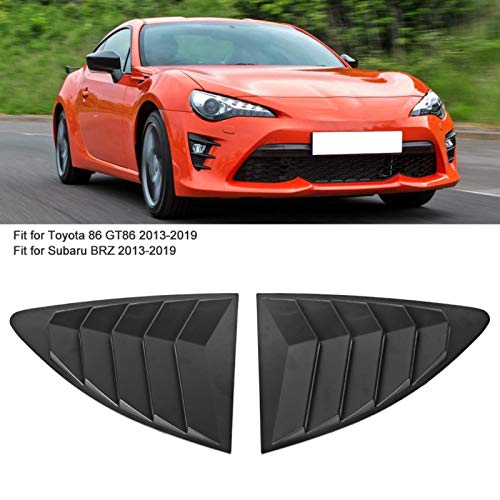 1 Pair Rear Side Window Slats Spoiler Panel voor 86 GT86 2013-2019 voor BRZ 2013-2019