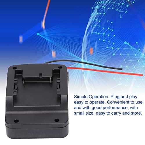 18v Batterij Power Mount Connector Adapter Dock houder voor METABO 18V, Lithium Batterij Adapter Diastijl Compact Ontwerp Draadloze Power Connector 4