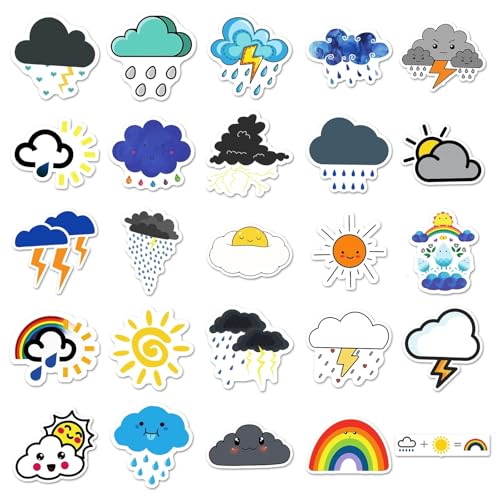 100 stuks Tick Stickers voor tieners Volwassenen Kawaii Sun Waterproof Vinyl Sticker Set Auto Motorfiets Fiets Skateboard Snowboard Bagage Laptop Koffer Helm Motorfiets Computer 3