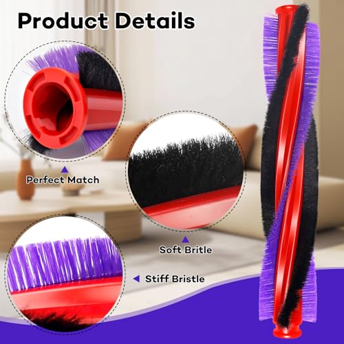 225mm Rollerborstel 963830-02 Voor DYSON V6 SV03 SV07 Stofzuigeronderdelen 5