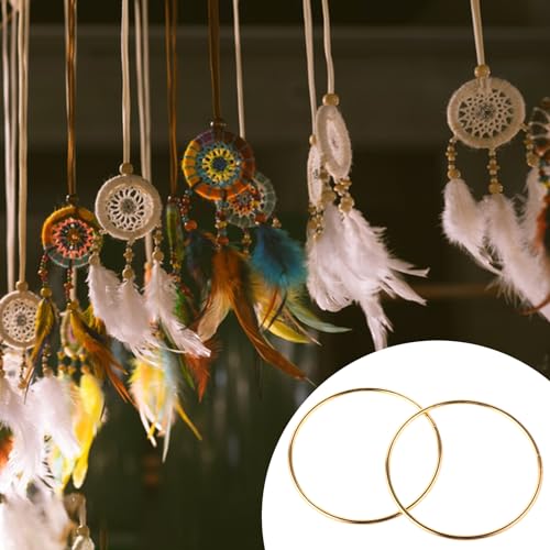 Pak van 10 metalen ringen voor ambachten decoratie Macrame ringen voor ambachten bruiloft krans Droom Catcher ambachten tafel decoratie 3