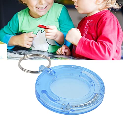 Coin Escape Puzzel, Magic Trucs Coin Out Coin Verdwijnen, Magic Props voor beginner, Fantastic Coin Verdwijnen Magic Props(blauw) 3