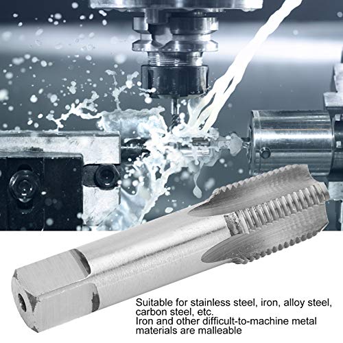 HSS Z 3/8-18 Thread Tap, High Speed Steel Straight Pipe Conische Thread Tap, geschikt voor ijzer, gietijzer, gelegeerd staal, koolstofstaal, schurende staalmaterialen 4