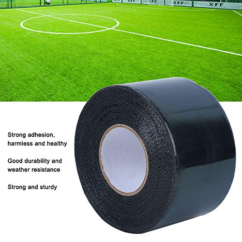 Kleefband voor kunstgras, self-adhesive, dubbelzijdig kunstgras naad, non-woven stof, gazon tape voor aansluiting, bevestiging, groen, gras tapijt 50 mm x 5 m 5