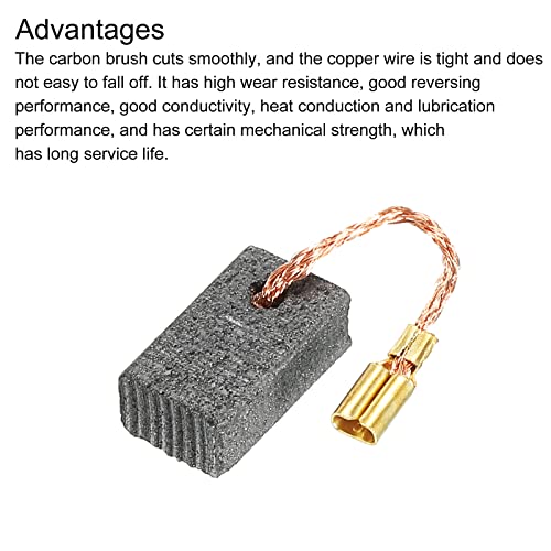 Carbon Penselen 14x9x6mm voor Elektrische Motoren Power Tool Hoek slijper tafelzaag reserveonderdelen reparatie, 4 Pack 4