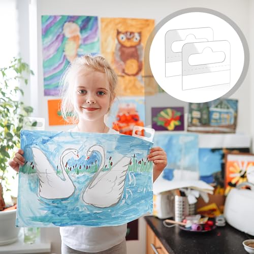 100 stuks Sticky Hang Tabs, Zelfklevende tabbladen hangen voor de detailhandel, Clear Slot Hole Tags, Plastic Tags, Slot Hole, Klevende Tabbladen, Tag Hook voor Shop, Start 4