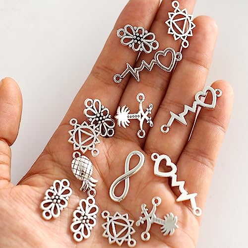 120 st Keltische knoop, sieraden connectoren, Charms Hangers, Craft Supplies voor sieraden, Accessoires, Kettingen, Armbanden (B) 4