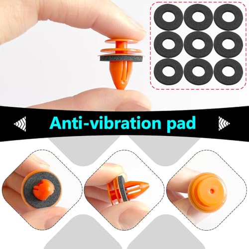 100 stuks schokabsorberende pads voor auto's 4