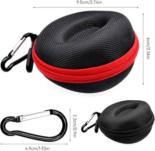 Zee 2PCS Watch Travel Case Portable Watch Case met Bergsport Buckle Waterproof Case voor het vasthouden van horloge 4