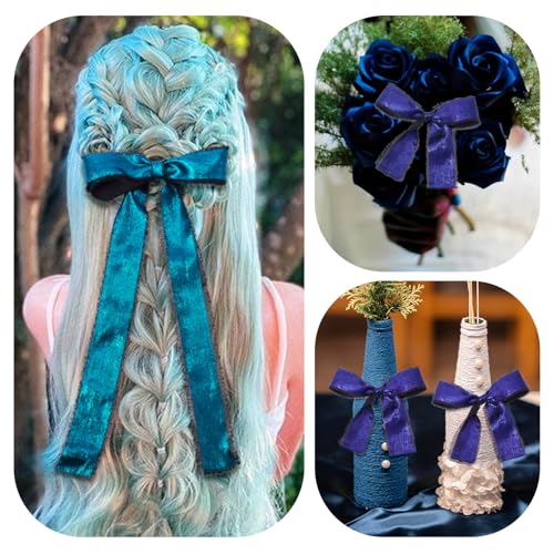 15m glitter gerafeld linten glanzend metalen lint franje rauw rand 1-1/2 inch linten voor kerstboom bruiloft bloem boeket bruids douche dozen inpakken haar boog krans ambacht 3