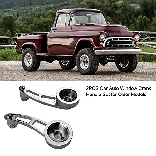 2 * Handle, Dioche 2 stuks Auto Window Crank Handgreep Set auto accessoire voor oudere modellen 4