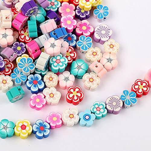 100 st. Kralen Set voor String Smiley Kralen Kleurrijke Smiley Kralen Bloemvorm Kralen Fruit Kralen DIY Craft Kralen Kleurrijke kralen Craft Accessoires voor armbanden Oorbellen Ketting Gifts