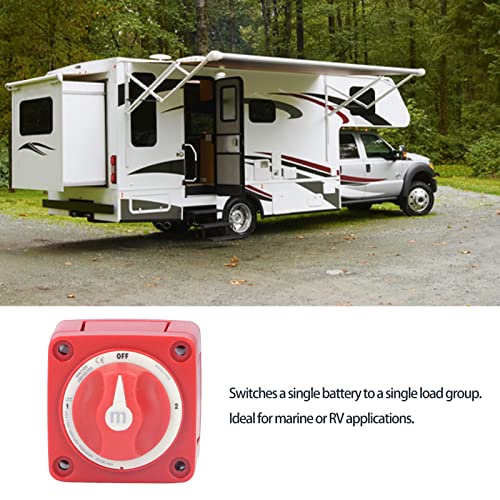 Batterijschakelaar, Batterijschakelaar, 300A, 3 posities, Dual Circuit Power Diconnect Cut Isolator voor Marine Boat Car Truck Trump 5