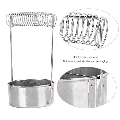 Olieverf borstelwasmachine, ongecoverde roestvrij staal rechte washouder, artiest borstelreiniger voor water olie acrylverf 3