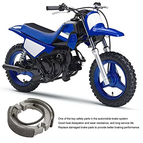 2 Stuks Set Motorfiets Achterremschoenen, Remschoten met Hoge Sterkte Vervangen voor PW50 PW 50 YZinger 1981-2009 4