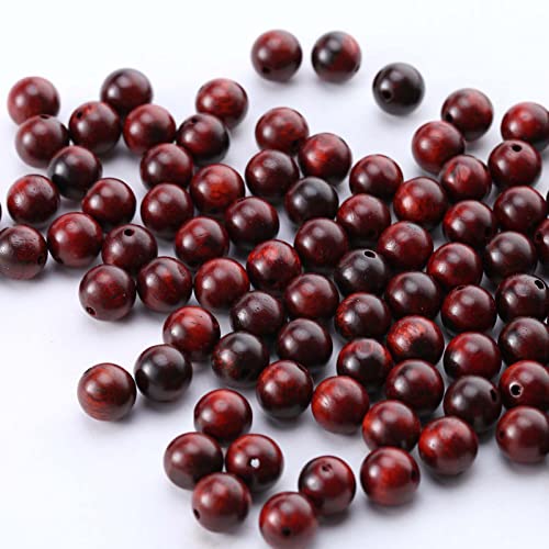 Houten kralen, Sandalwood kralen, ambachtelijke kralen voor doe-het-zelf sieraden maken (8mm/400st)