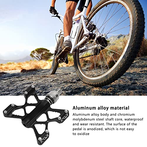 1 Paar fietspedalen met Quick Release Aluminium fietslager Pedalen Fietspedalen voor Racing Mountain vouwfietsen 4
