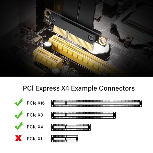 PCIe 3.0 X4 tot U.2 SFF-8639 Extension Cable - PCIe 4X Man tot U.2 NVMe SSD Riser Cable (20cm, 90 graden) 3