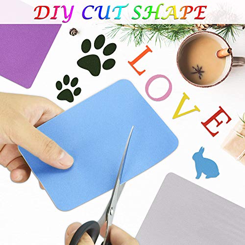 Pack of 26 Iron On Patches Jeans Patches Iron On Patches Lijm Twill Stof Sticker Kleurrijk Iron Op Patches voor kinderen Volwassenen Kleding Denim Reparatie Design 3