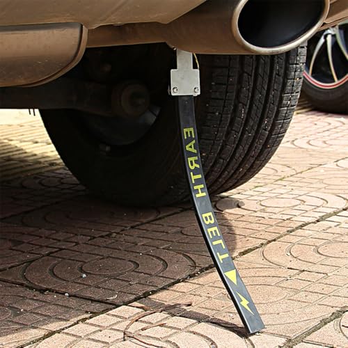 Antistatische flexband voor auto, ideaal voor het vermijden van elektrostatische lading, antistatische elektrostatische annulering voor auto (30-38cm) 5