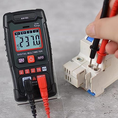 Draagbare multimeter, digitale multimeter met 4000 nummers, automatische spanningsmeter, weerstandsmeter NCV Draagbare multimeter 4