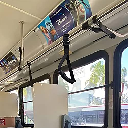 2 stuks Automotive Standing Assist Veiligheidshandvat, verstelbare auto voertuig ondersteuning Handhaak Autohulpmiddel Nylon Autohulpmiddel voor ouderen, gehandicapten, zwanger 5