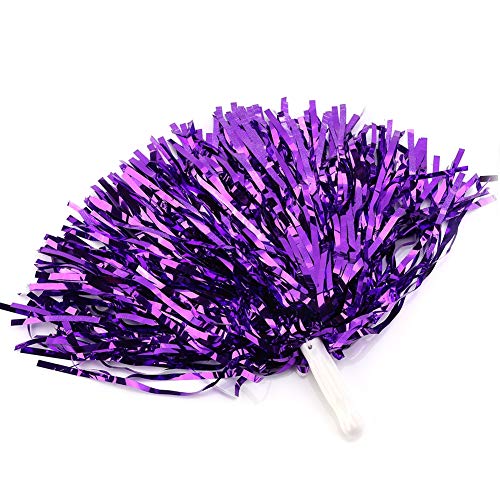 Cheerleader Pom Poms - 6Pcs Cheerleading Pom Poms, Hand Floral Pompoms voor Sport Cheers Ball Dansen Fancy Dress Nachtfeest Sporttassen