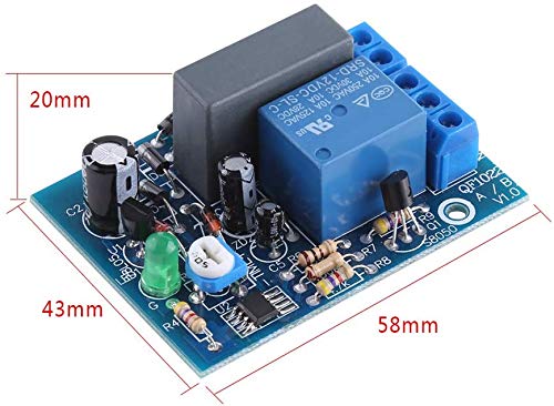 Matige relaismodule met 220 VAC vertragingsschakelaar (0~10 min)
