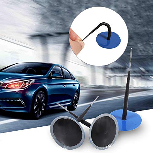 Band Patches Lijm Tire Reparatie Mushroom Naaldplug voor Reparatie Mushroom Rubber Reparatie Mushroom Plug Mushroom Plug met Integral Set van Banden voor Auto, Motorfiets, Fiets 5