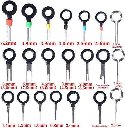 21st Car Cable Plug Demontage Tool Terminal Plug Connection Demontage Release Tool voor platte en ronde contactpersonen