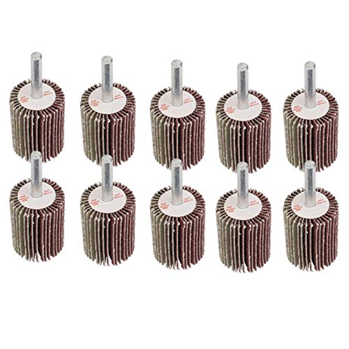 Schijfjes slijpen 30x40x6mm10st Schuurschijf slijpen schuurpapier Flap Wielschijf met 6mm Shank