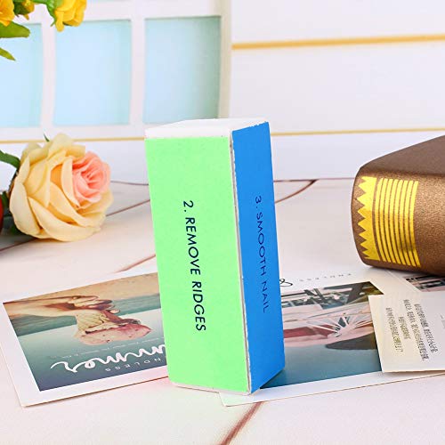 1 Stuks Nagel bestand blok schuren Buffer Polishing File Professional 4 Sided Way Nail File Salon Manicure Nail Art Tips Gereedschappen